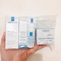 [ Thanh Lý] Set 5 món chăm sóc da mini du lịch Larocher Posay + Vichy