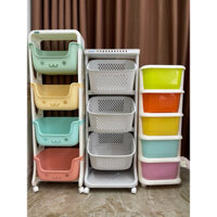 ( thanh lý) Tủ đa sắc nhựa VIỆT NHẬT / GIA LONG - 5 tầng ngăn kéo ,đựng đồ chơi dành cho bé ,tiện lợi ,bền đẹp