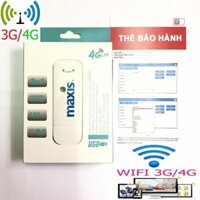 [ THÁNH RẺ ] USB PHÁT WIFI 3G 4G từ sim tốc độ khủng MAXIS ZTE MF70 cao cấp,tốc độ 21.6 Mbps