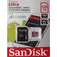 💾 THẺ NHỚ SANDISK CLASS 10 128GB 100MB/s – TỐC ĐỘ CAO, GIÁ SIÊU TỐT