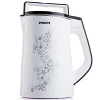 ( Thêm chức năng nấu sữa ngô ) Máy làm sữa đậu nành Philips HD2073 (Trắng) - Hàng nhập khẩu Cùng seri HD2072