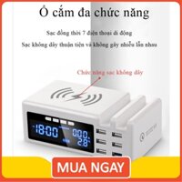 🔰 Thiết bị sạc pin nhiều thiết bị cùng lúc hỗ trợ sạc nhanh Qi an toàn Qualcomm Station White 6.1 🔰