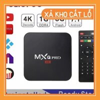 -Thiết bị TV Box Android KODI chuyển đổi TV thường thành TV thông minh MXQ Pro 4K 1GB 8GB.