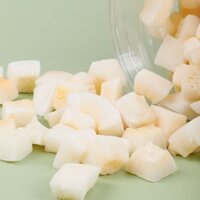 [ Thơm ngon ] Combo 1000g Dừa sấy giòn/ Dừa khô đông lạnh không đường cùi dừa khô thơm ngon giòn