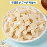 [ Thơm ngon ] Combo 1000g Dừa sấy giòn/ Dừa khô sấy lạnh/ Dừa khô không đường giòn ngon ăn vặt cực ghiền