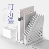 ✦ Thư mục tệp dọc ✦ Hộp đựng tài liệu gập lại Deli phong cách Ins cho sinh viên, hộp lưu trữ tài liệu dạng ống lồng, giá sách ký túc xá, tổ chức đơn giản trên bàn, giá sách đứng, tổ chức tài liệu văn phòng
