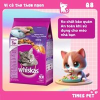 😻 Thức ăn cho mèo WHISKAS 2-12 tháng tuổi và 1 tuổi trở lên
