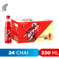 ( thùng 24 Chai ) Nước Tăng Lực Sting Đỏ chai 330ml