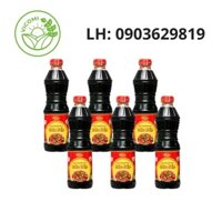 ( thùng 24 chai ) Nước tương Đầu Bếp Đỏ Mekong 500ml