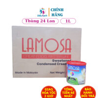 [ Thùng 24 Hộp] Sữa Đặc Có Đường LAMOSA 1KG - Nhập Khẩu Malaysia