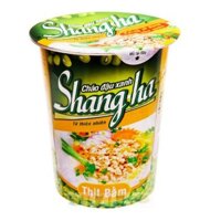 ( Thùng 24 ly ) Cháo Đậu Xanh Thịt Bằm Shangha ly 50g