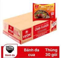 ( Thùng 30 gói ) Bánh Đa Cua Vifon 60g