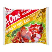 ( Thùng 30 gói ) Mì A-One thịt xào 85g