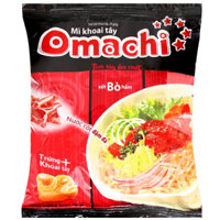 ( Thùng 30 gói ) Mì gói Omachi Xốt Bò 80g