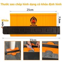 [ THƯỚC SAO CHÉP HÌNH DẠNG ĐA NĂNG CÓ KHÓA 160mm, 250mm ] - THƯỚC ĐO LẤY GÓC ĐƯỜNG VIỀN, THƯỚC ĐO ĐA GÓC ĐA NĂNG