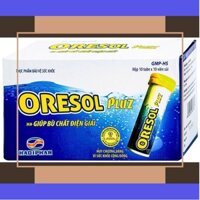 [ Thuốc Tốt 573 ] Viên sủi Oresol Pluz Hadiphar Giúp Bù Chất Điện Giải 10 Tuýp x 10 viên