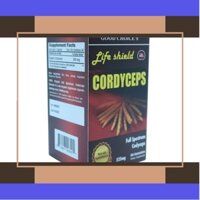 [ Thuốc Tốt 573 ] Viên Uống ĐÔNG TRÙNG HẠ THẢO LIFE SHIELD CORDYCEPS  MỸ hộp 60 VIÊN
