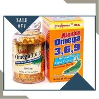 [ Thuốc Tốt 907 ] Alaska Omega 369 Propharms USA - Hộp 1 Chai x 100 Viên [ Hỏa Tốc ]