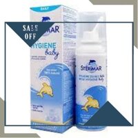[ Thuốc Tốt 907 ] Xịt Mũi Sterimar Nose Hygiene Baby Fumouze -Giảm Nghẹt mũi CHo bé (Chai/50ml) [ Hỏa Tốc ]