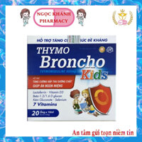 🍀🍀🍀 THYMO BRONCHO Kids - Tăng cường miễn dịch hiệu quả trẻ ăn ngon miệng Hộp 20 ống