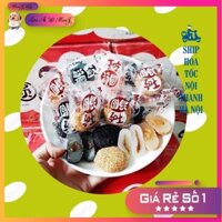 [ Tiệm Ăn Vặt MonTy ] Combo 1000g BÁNH MOCHI TRÒN Mashu 4 vị mochi đậu phộng, đậu đỏ, mè đen, mè trắng