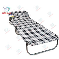 [ Tiến Đạt ]Giường Gấp Văn Phòng Khung Nhôm Sắt, Giường Xếp Gấp Gọn Giá Rẻ Tiện Lợi