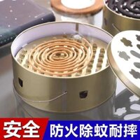 🔥 Tiện Dụng Chóng Nhiệt 🔥 Chóng Cháy đựng nhang muỗi có nắp đậy có hàng sẵn Hộp đựng hương muỗi khay đựng nhang muỗi Hộp / Khay Đựng Nhang Muỗi ❥Sáng Tạo Muỗi Hộp Đựng Khay Kệ Hộ Gia Đình Gỗ Đàn Hương Hộp An Toàn Nắp Di Động Chống Cháy Hộp Màu Xám Muỗi