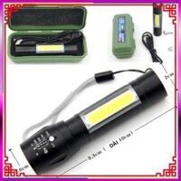 ( Tieumailinh ) ( HANG HOT ) ( CC2016 ) BÁN BUÔN - Đèn Pin MINI Siêu Sáng Cao Cấp Có Zoom