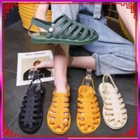 ( Tieumailinh ) (CC2016 ) [GIẢM SỐC] Sandal nữ rọ nhựa đi biển mềm, phong cách thời trang, chống trơn trượt