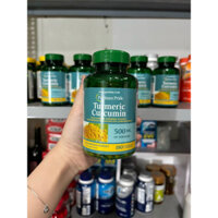 🍀🍀 Tinh bột nghệ Puritan’s Pride Turmeric Curcumin 500mg 180 viên