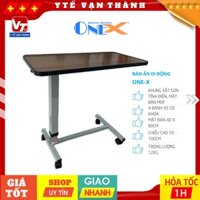✅ [TOÀN QUỐC] Bàn Ăn Di Động Có Bánh Xe One-X | BÀN ĂN, HỌC TẬP LÀM VIỆC ĐỀU ĐƯỢC -VT1155