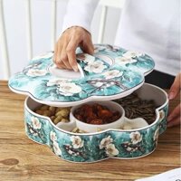 [𝗞𝗵𝗮𝘆 𝗺𝘂̛́𝘁] Tổng hợp khay mứt, khay bánh kẹo gốm sứ nhập khẩu 2023