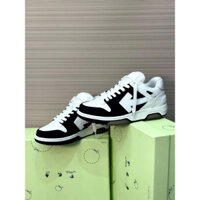 [ Tổng Kho Tuấn Tú ] - Giày Trainner - Giày Trannier Đen Trắng Hoạ Tiết Mũi Tên Đế Khí - Hàng Có Sẵn