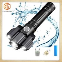 [ TONG5KGMH] ĐÈN PIN SIÊU SÁNG ELECTRIC TORCH 3 BÓNG NHẬT BẢN-SIÊU SÁNG