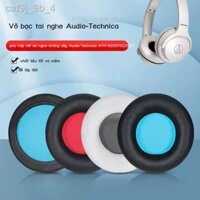 ▥ ☈Tongdie phù hợp với vỏ tai nghe Audio-Technica ATH-S200BT bịt tai gắn trên đầu Vỏ xốp tai nghe S200BT