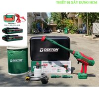 ( tóp bán chạy ) máy rửa xe pin Dekton Motor không chổi than Model M21-SRX1401BL máy móc HCM