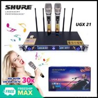 [ TOP BAN CHAY ] Mua dàn Karaoke Gia Đình Loại Tốt, Hát Hay, Micro Không Dây Shure UGX21