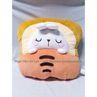 [ Toreba ] Bé gấu bông gối Carrot Thỏ, size 35cm, lông đẹp mịn, hàng xịn sò chính hãng Nhật Bản, mới 100%, full tem tag