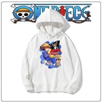 [ TỐT NHẤT ] Áo Hoodie Nỉ Anime One Piece Mũ Rơm Cực HOT