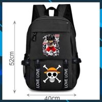 [ TỐT NHẤT ] BST Balo Đi Học Cao Cấp One Piece - Đảo Hải Tặc, Balo Monkey D.Luffy