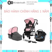 [ TP.HCM FREESHIP & LẮP RÁP ] Xe đẩy em bé 3 in 1 KINDERKRAFT JULI Màu hồng