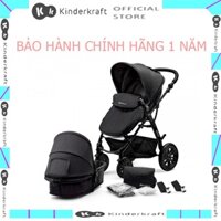 [ TP.HCM MIỄN PHÍ GIAO HÀNG & LẮP RÁP ] Bộ xe đẩy cho bé 2 in 1 KINDERKRAFT MOOV2IN1 màu đen