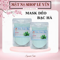 [ TPHCM]Bột Mặt Nạ Dẻo Bạc Hà Cao Cấp Cho Spa - Bột Đắp Mặt Bạc Hà Kiềm Dầu Giảm Mụn