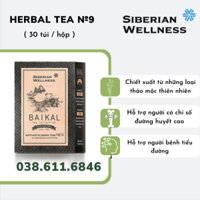 [ Trà Baikan N9 tiểu đường ] Thực phẩm bảo vệ sức khỏe Trà thảo mộc Baikal tea collection. Herbal tea №9 – 30 túi/hộp