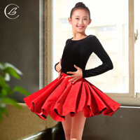 🔥 Trang phục khiêu vũ latin 🔥 Latin cho bé có hàng sẵn Chuyên nghiệp Bộ trang phục biểu diễn khiêu vũ latin Tốt Nghiệp Cuộc Thi Hiệu Suất Huấn Luyện Mặc Latin Váy Mùa hè Latin bé gái váy Chuyên Nghiệp ◈Leya Pool Trang phục khiêu vũ Latin dành cho trẻ em