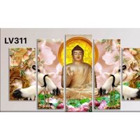 [ TRANH  PHẬT TREO TRONG NHÀ TREO BÀN THỜ TRÁNG GƯƠNG ] tặng kèm phụ kiện treo tranh mua 2 tặng 1