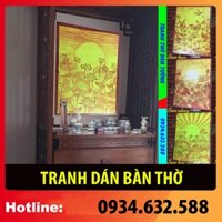 [ TRANH THỜ vách ngăn phòng thờ ] -  lựa chọn - TRANH DÁN TƯỜNG Bàn thờ ,vách thờ,...