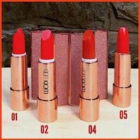 ( Tranthanhmai ) ( CC2016 ) SON MÔI-Nút Ấn Bằng Nam Châm WODWOD-Hàn Quốc Tone ( Đỏ Cam )