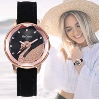 [ TRẺ TRUNG ] Đồng hồ nữ GOGOEY 329 dây da lộn cao cấp ;