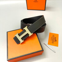( Tri ân) Thắt lưng nam chữ h/ Dây nịt nam herme hàng fullbox